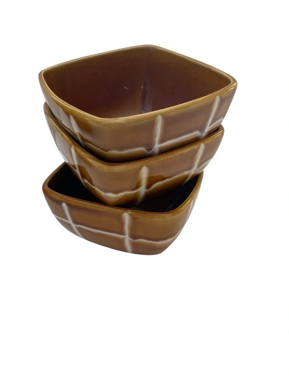 Style Eyes by Baum Bros Retro Collection Stoneware Cereal/Soup Bowl Set of 5